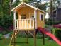 Preview: Stelzenhaus Jonas XL aus Holz Baumhaus Spielhaus auf Stelzen mit Rutsche