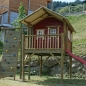 Preview: Stelzenhaus Hansson XL-A1 Rundstamm Holzhaus