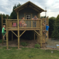 Preview: Stelzenhaus Persson XXL-A2 Spielhaus Kletterwand