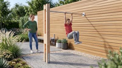 Anbau-Reck Levi-1B-D Turnstange Kinder