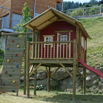 Stelzenhaus Hansson XL-A1 Rundstamm Holzhaus