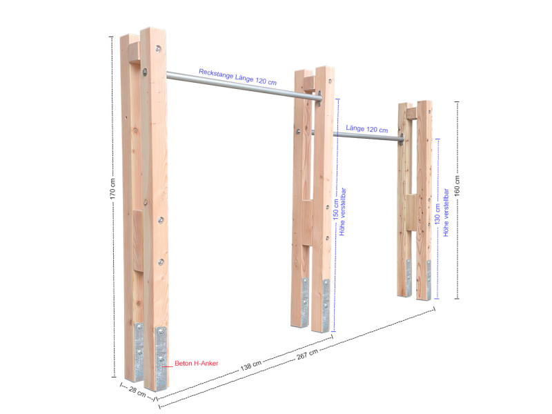 Spielturm-Levi-Reck-2B-D Turnstange Maße