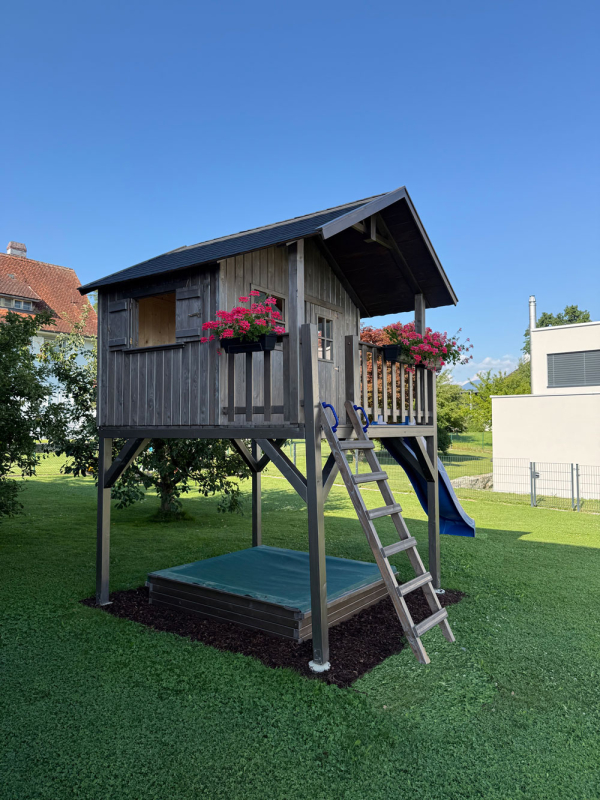 Stelzenhaus Jonas XXL-A1 Grosses Spielhaus auf Stelzen