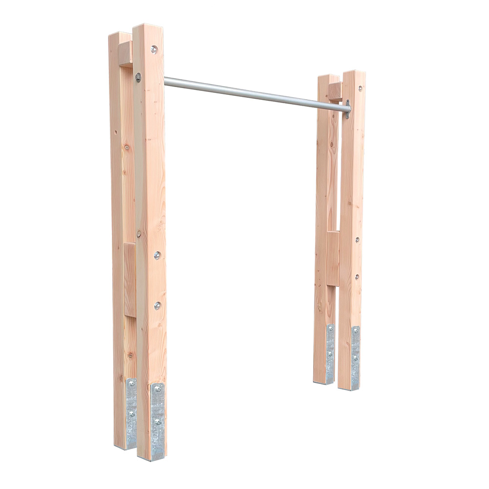 Spielturm Levi-Reck-1B-D Turnstange Reckstange aus Douglasie